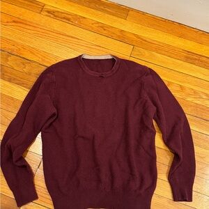 Men's Burgundy Sweater